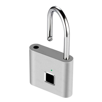 Smart Fingerprint Padlock Waterproof Fingerprint Keyless Door Lock Type C Rechargeable Security Padlock for House