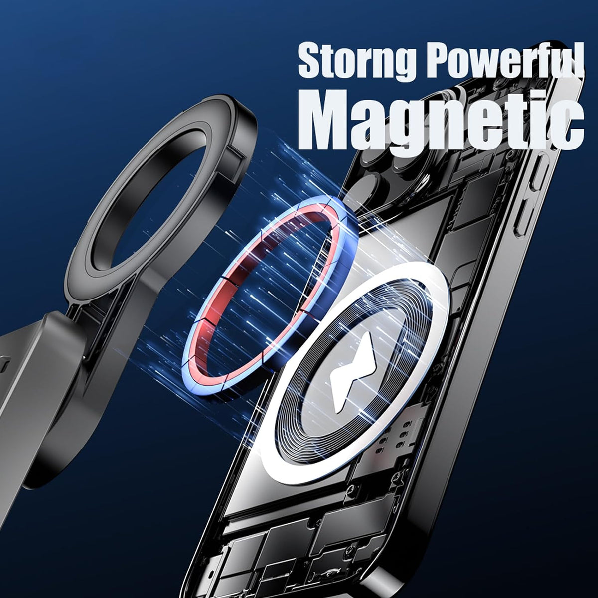 4 in 1 Magnetic Tripod Pocket Selfie Stick Extends to 18.7In